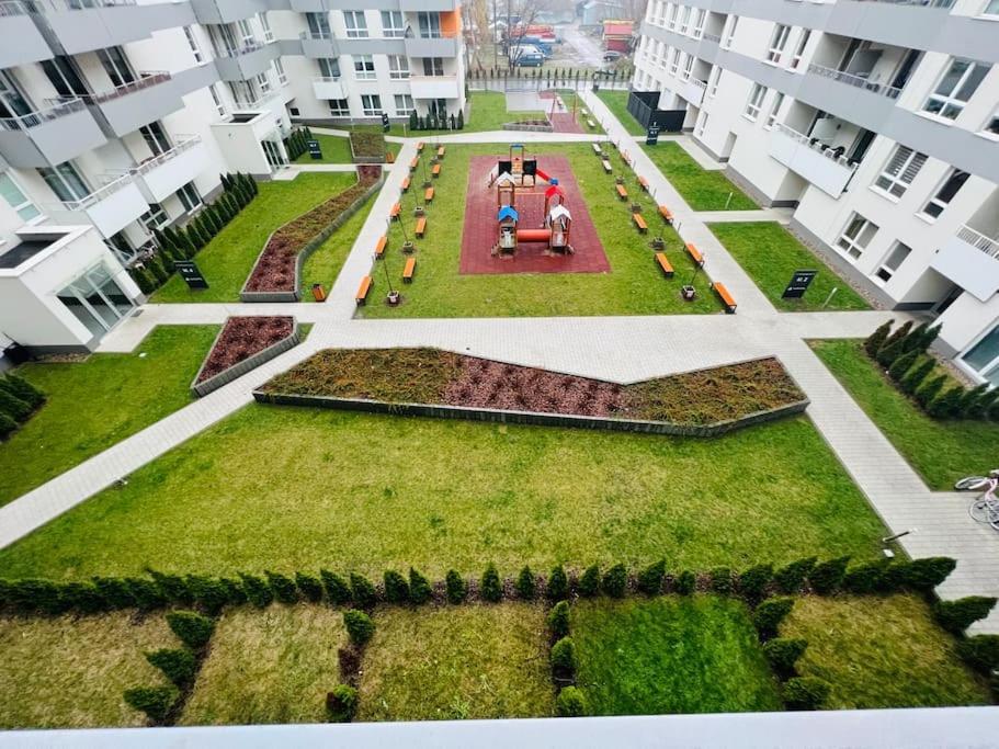 K22 Sky Apartments In The Varsó Kültér fotó